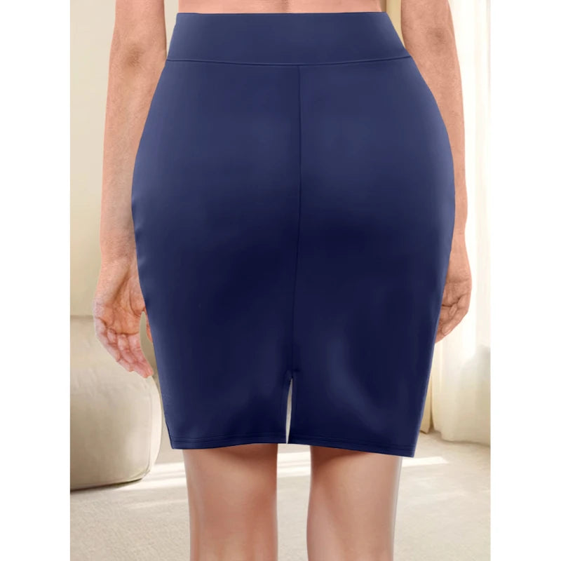 Women’s Professional Style Skirt – Casual Workplace Bodycon with Stretch Fabric