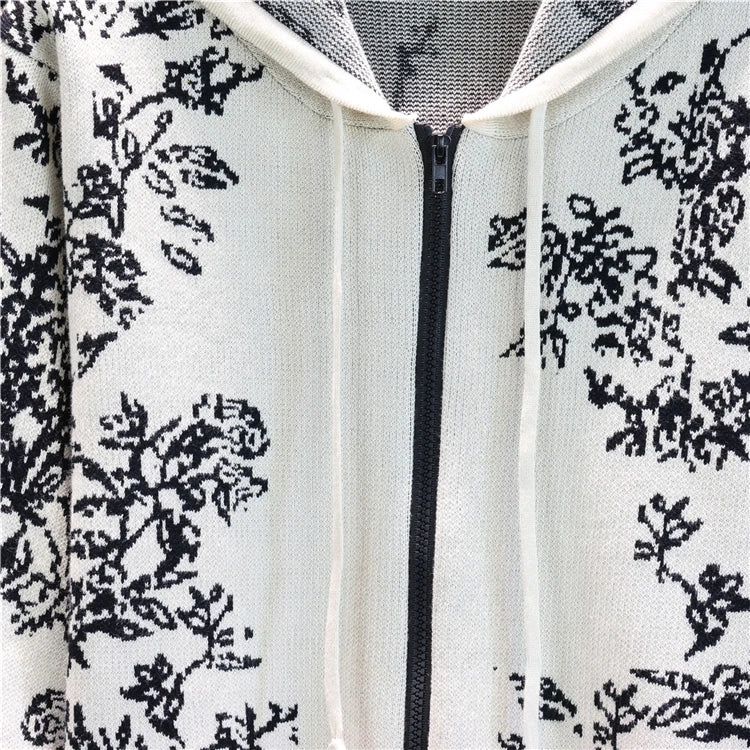 Women’s Two-Piece Loungewear – Knitted Hoodie & Pants Sportswear Outfit