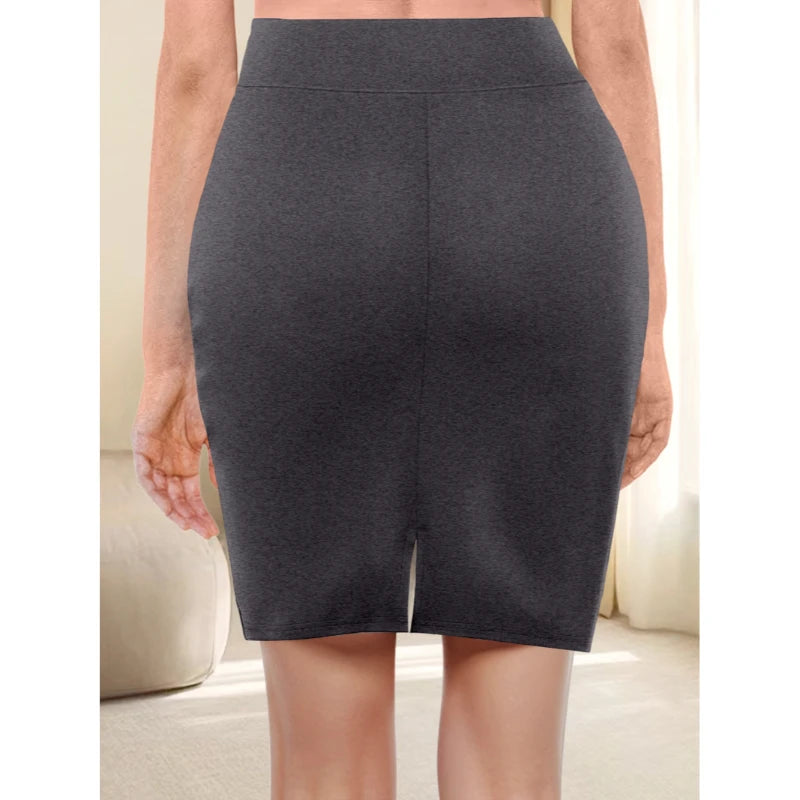 Women’s Professional Style Skirt – Casual Workplace Bodycon with Stretch Fabric