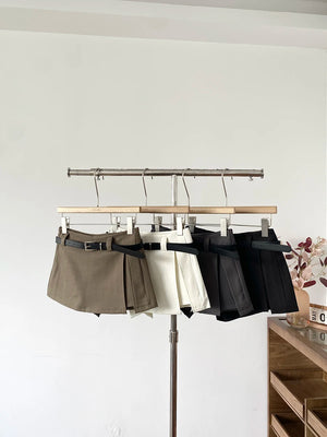 Designer-Style A-Line Skirt Pants