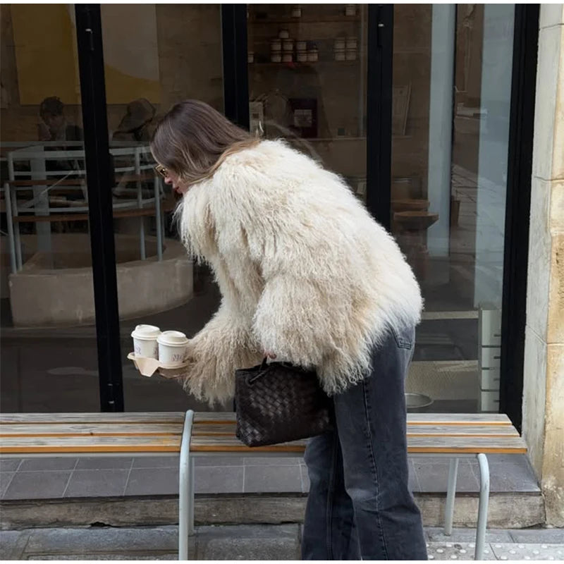 BELLA| SHEEP FUR JACKET