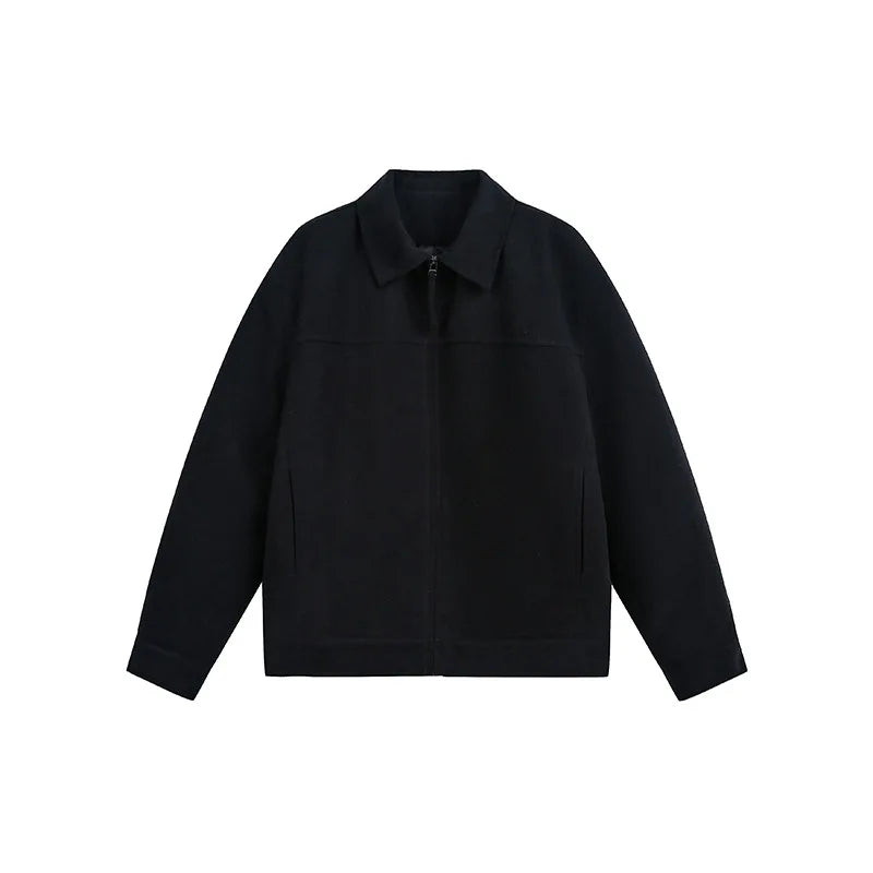 American Style Faux Suede Jacket Matte Finish