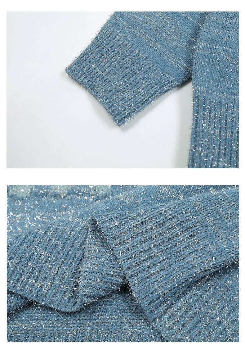 Unisex Mid-Neck Skull Sweatshirt