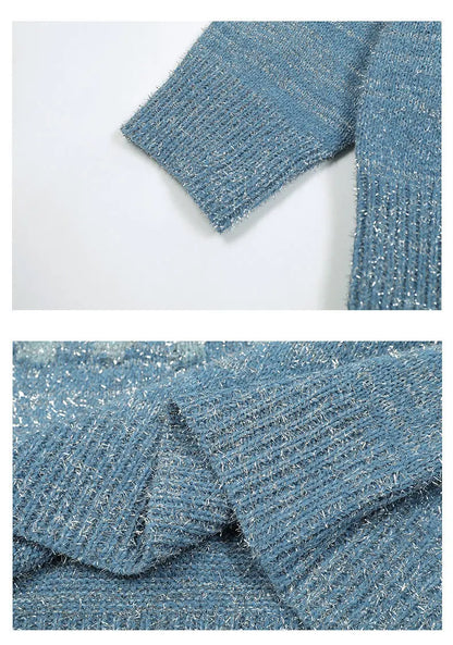 Unisex Mid-Neck Skull Sweatshirt