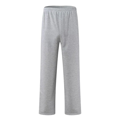 Relaxed Fit Open Hem Jogger I Grey
