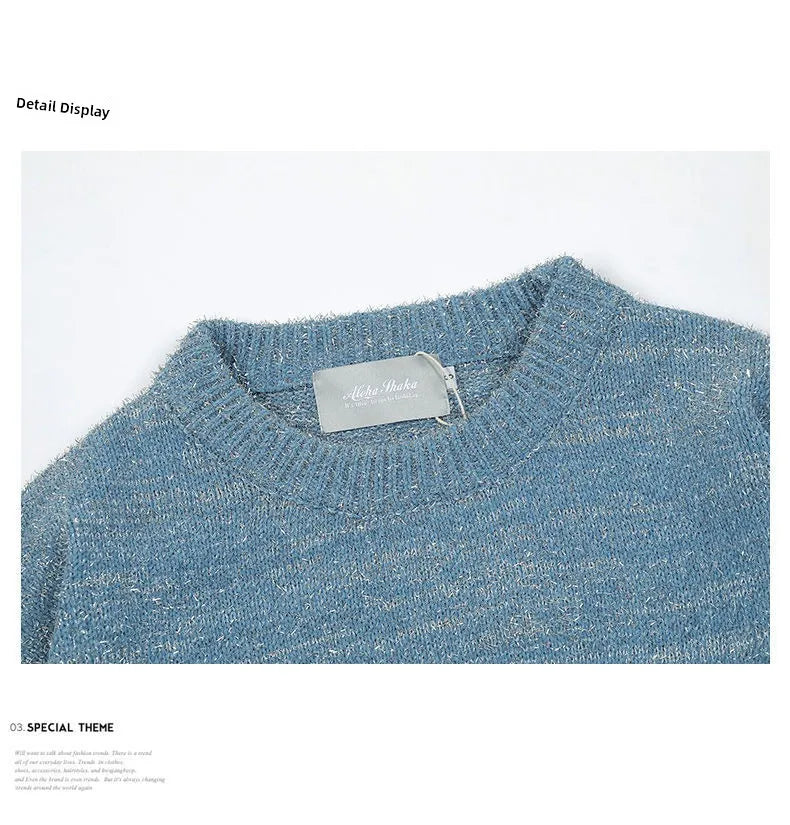 Unisex Mid-Neck Skull Sweatshirt