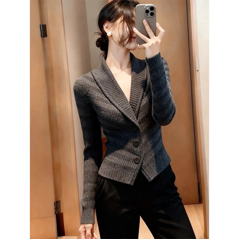 Refined Stripe Knit – premium and polished