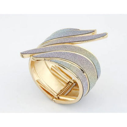 Elegant Temperament Alloy Bangle Bracelet