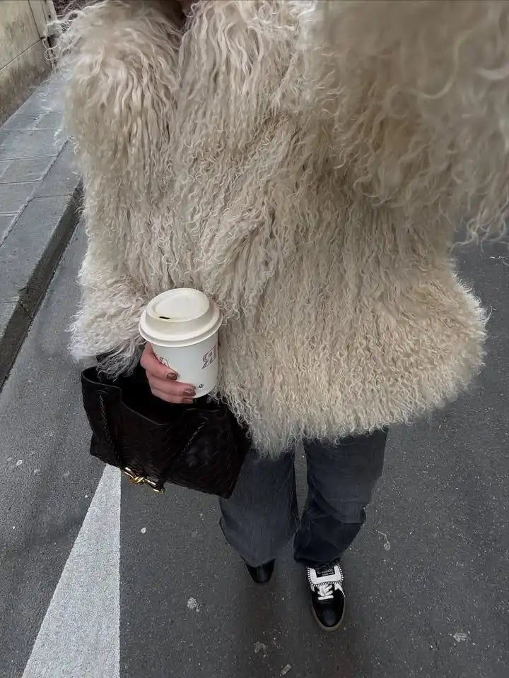 BELLA| SHEEP FUR JACKET