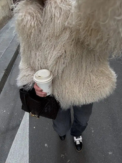 BELLA| SHEEP FUR JACKET