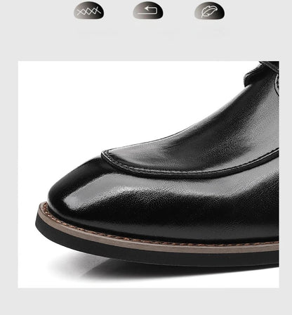 Designer Lace-Up Leather Shoes for Men