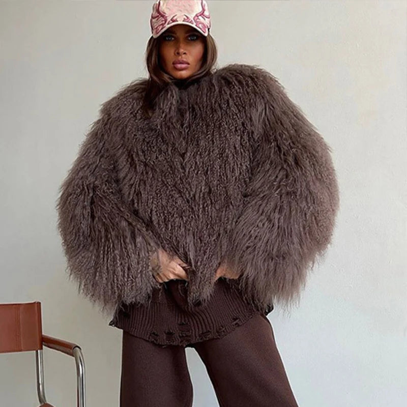 BELLA| SHEEP FUR JACKET
