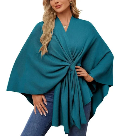 Elegant Soft One-Piece Pure Color Ladies Shawl