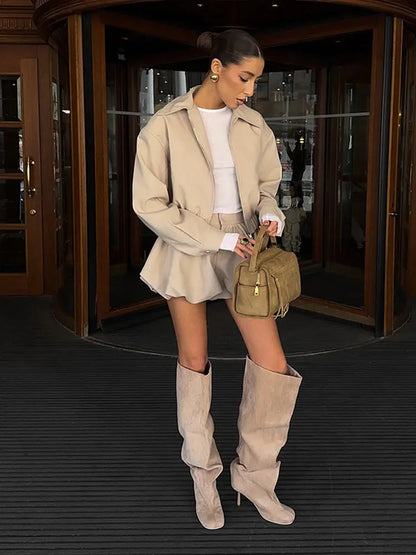 Effortless Autumn Chic Outfit for Women