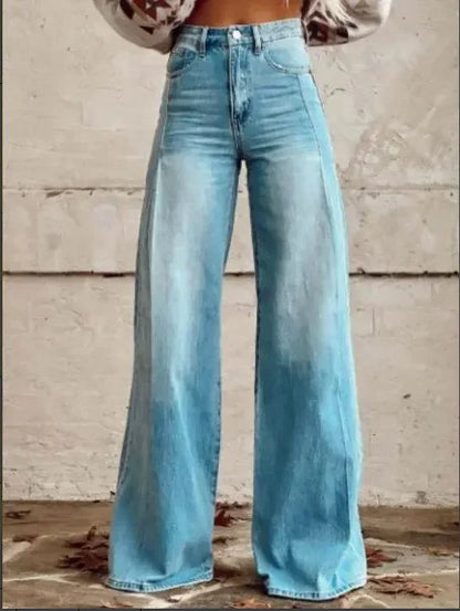 Casual Thin Fit Bell-Bottom Pants for Women