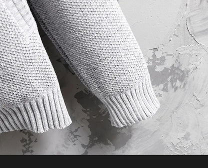 Men's Knitted Cardigan Hooded Jacket