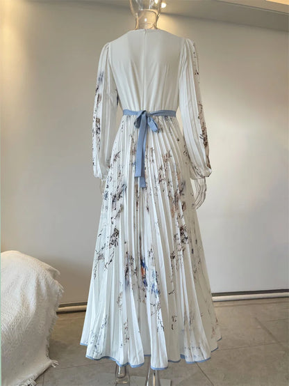 Bohemian inspired Floral Maxi Dress