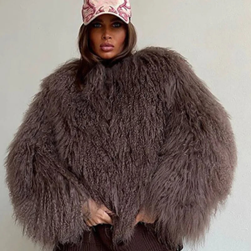 BELLA| SHEEP FUR JACKET