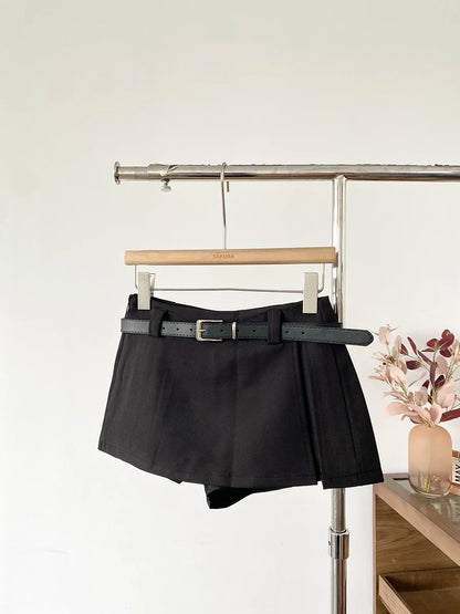 Designer-Style A-Line Skirt Pants