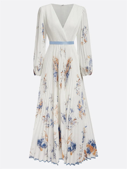 Bohemian inspired Floral Maxi Dress