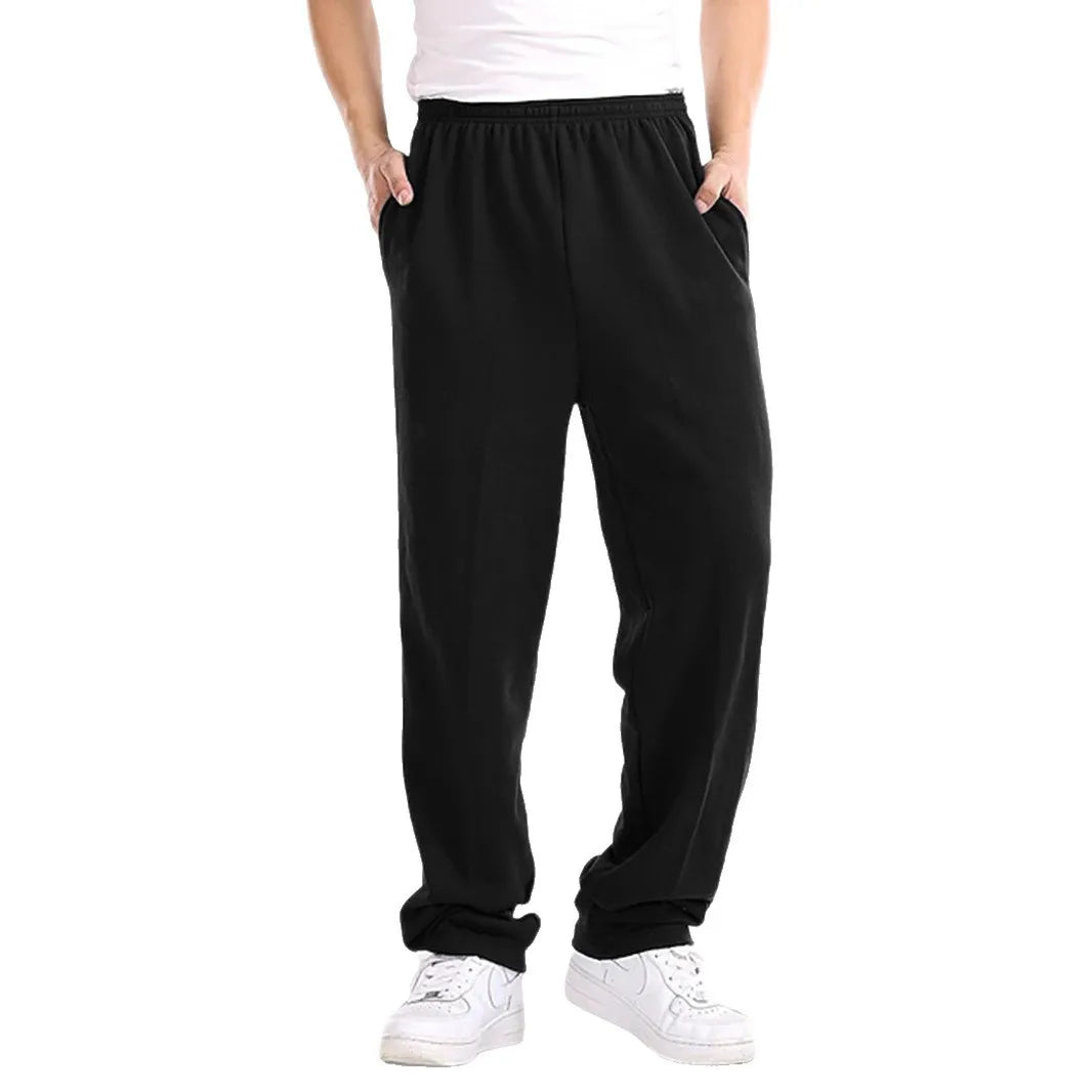 Relaxed Fit Open Hem Jogger I Grey