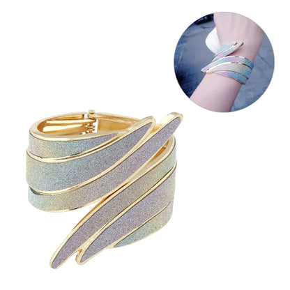 Elegant Temperament Alloy Bangle Bracelet