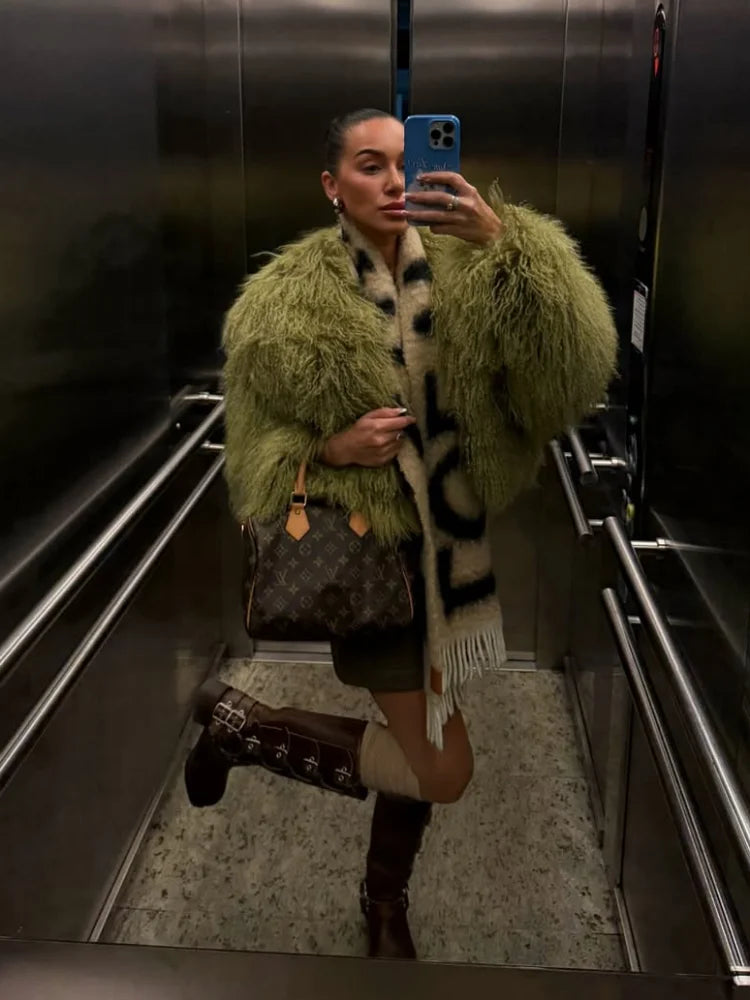 BELLA| SHEEP FUR JACKET