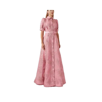 Elegant French Vintage Long Dress