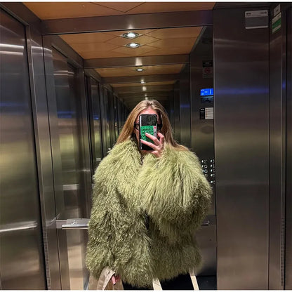 BELLA| SHEEP FUR JACKET