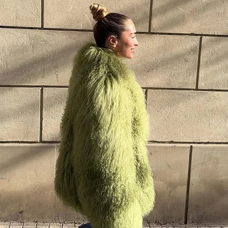 BELLA| SHEEP FUR JACKET