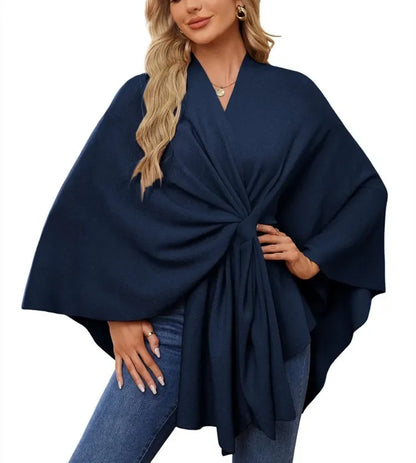 Elegant Soft One-Piece Pure Color Ladies Shawl