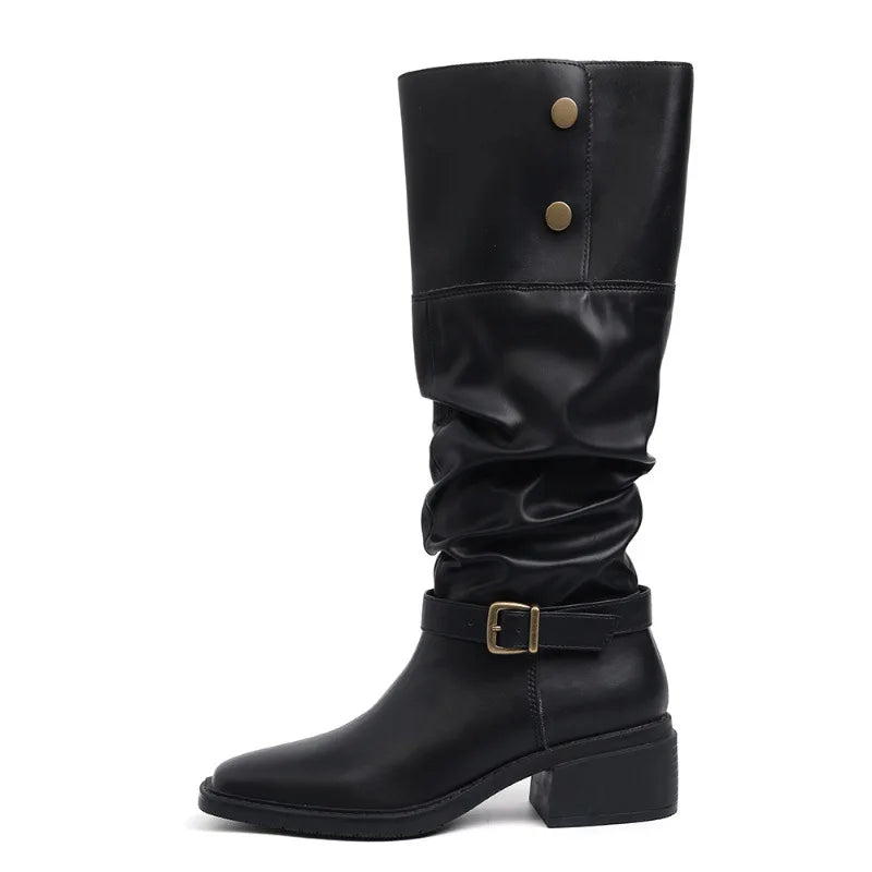 Classic Cowboy Knight Boots