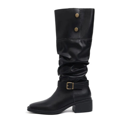 Classic Cowboy Knight Boots