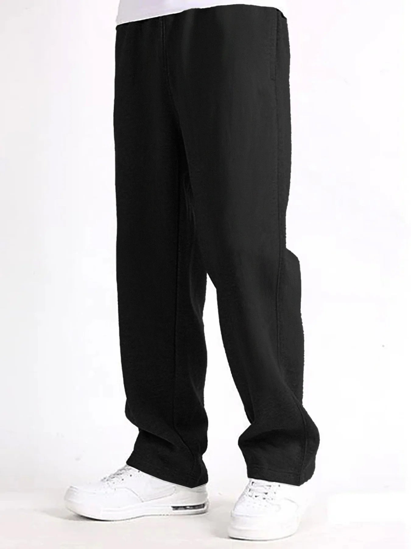Relaxed Fit Open Hem Jogger I Grey