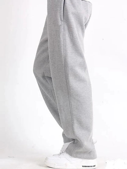 Relaxed Fit Open Hem Jogger I Grey