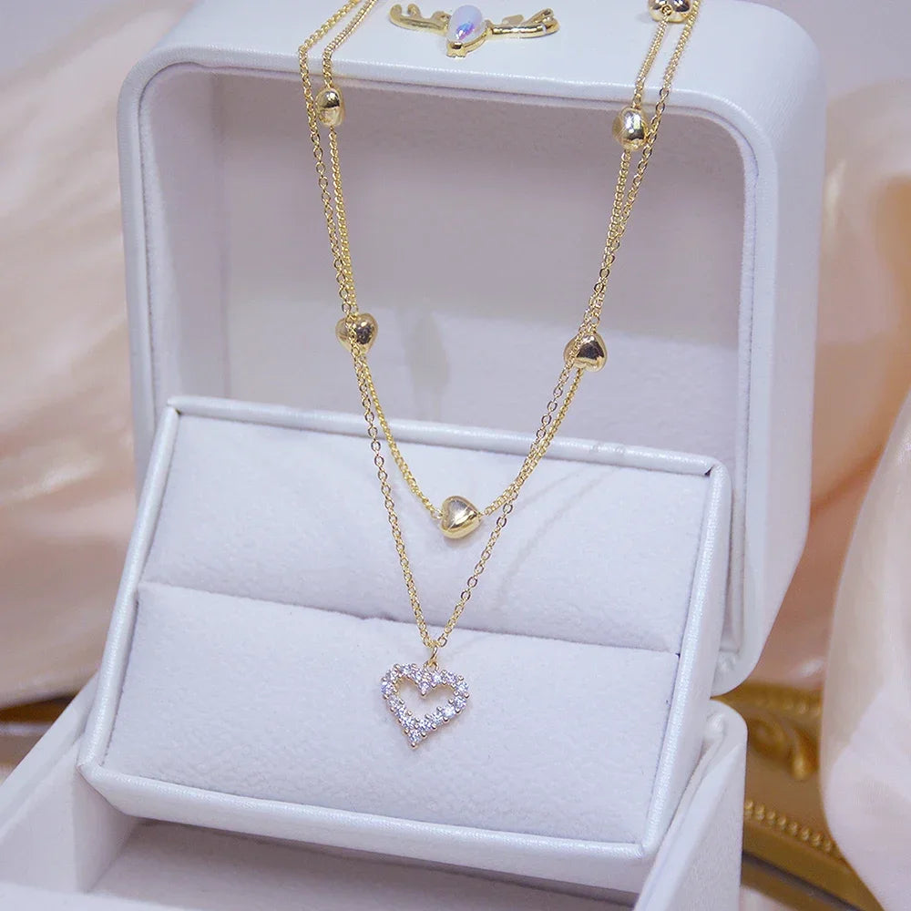 Stainless Steel Necklaces Black Exquisite Minimalist Square Pendant Choker Chains Fashion Necklace For Women Jewelry Party Gifts
