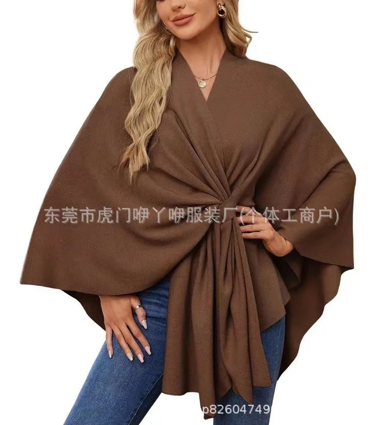 Elegant Soft One-Piece Pure Color Ladies Shawl