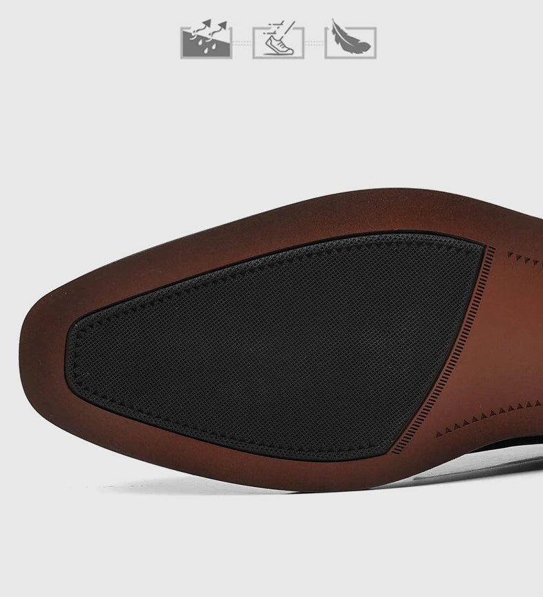 Designer Lace-Up Leather Shoes for Men