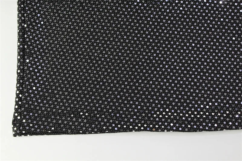 Modern Elegance Women’s Slim Fit Sequin Long Dress