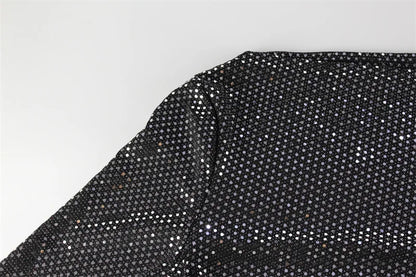 Modern Elegance Women’s Slim Fit Sequin Long Dress