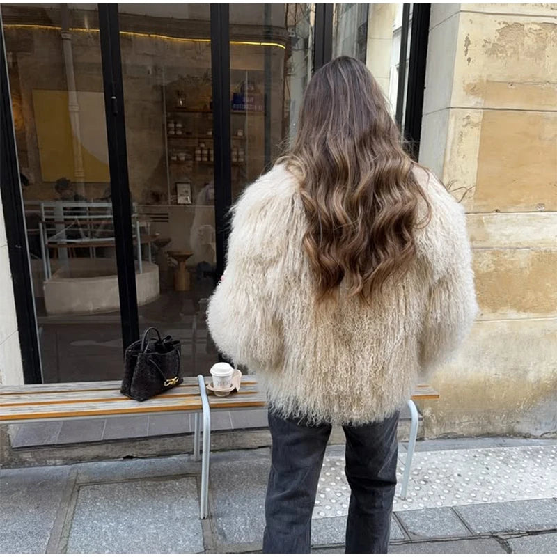 BELLA| SHEEP FUR JACKET