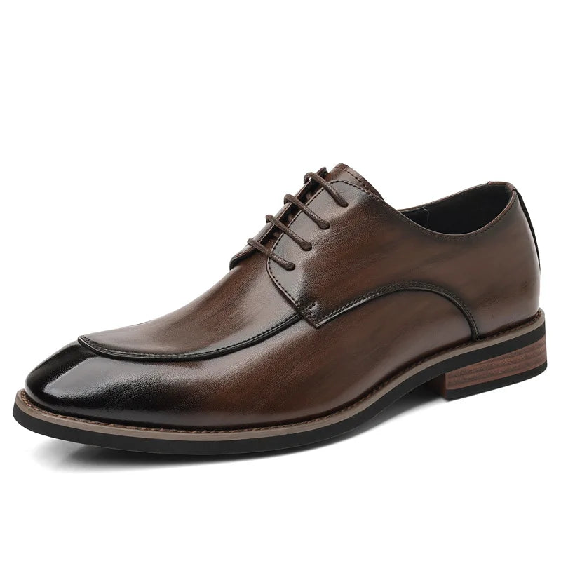 Designer Lace-Up Leather Shoes for Men