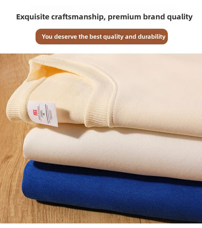 Smiley Face Print Teddy Fleece Lined Sweatshirt