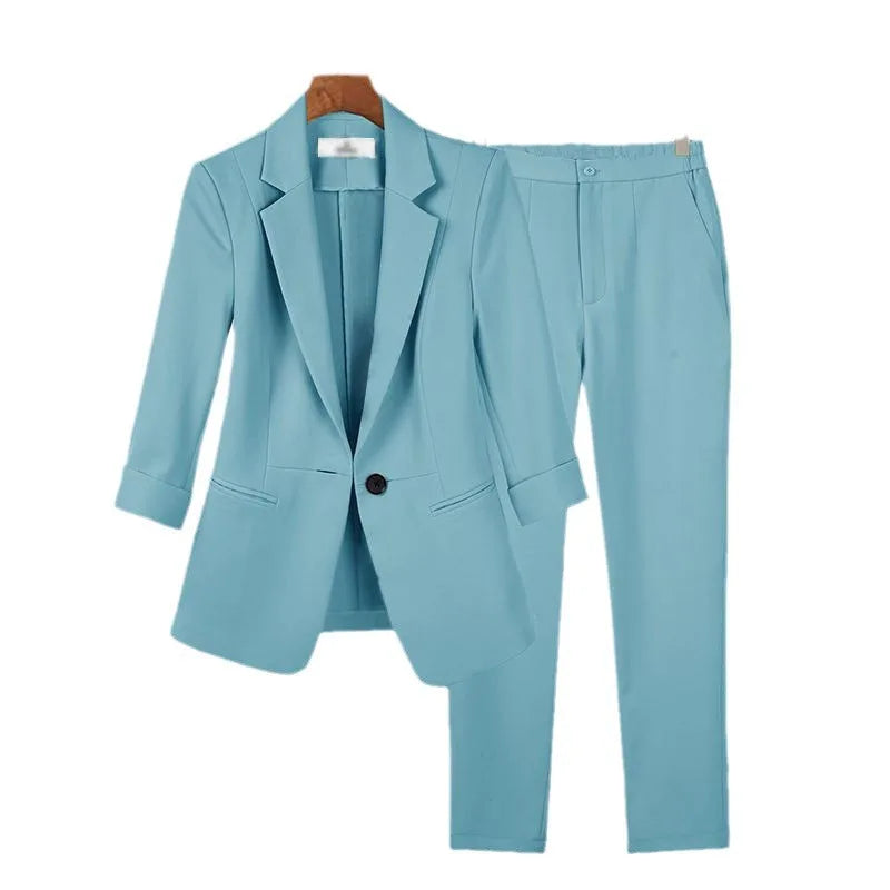 Women’s Two-Piece Slim Suit – Spring/Summer