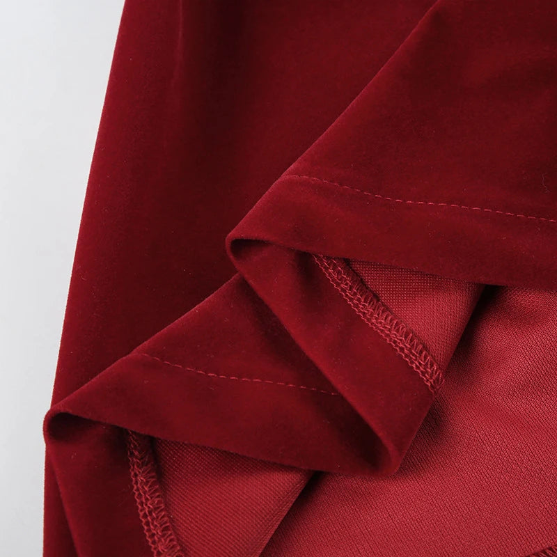 Red Sleeveless Backless Bow Dress