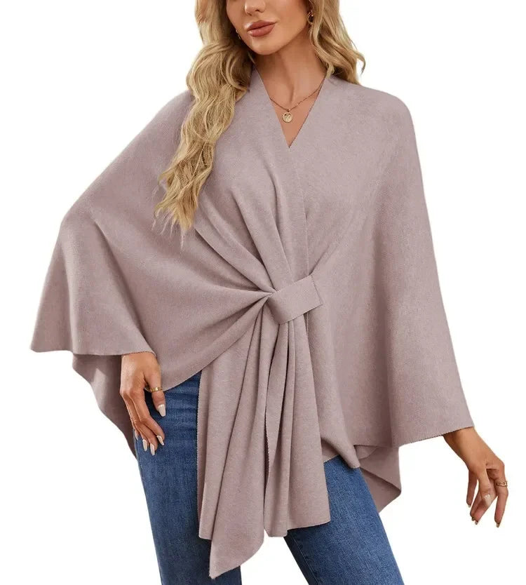 Elegant Soft One-Piece Pure Color Ladies Shawl