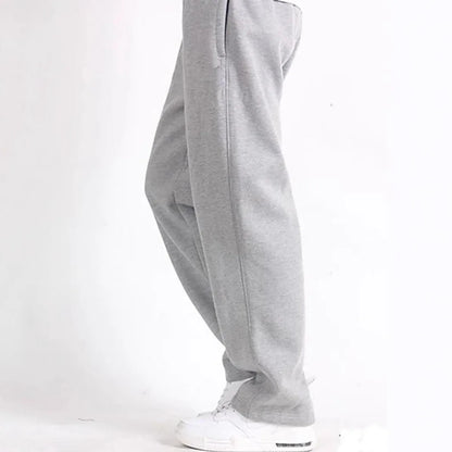 Relaxed Fit Open Hem Jogger I Grey