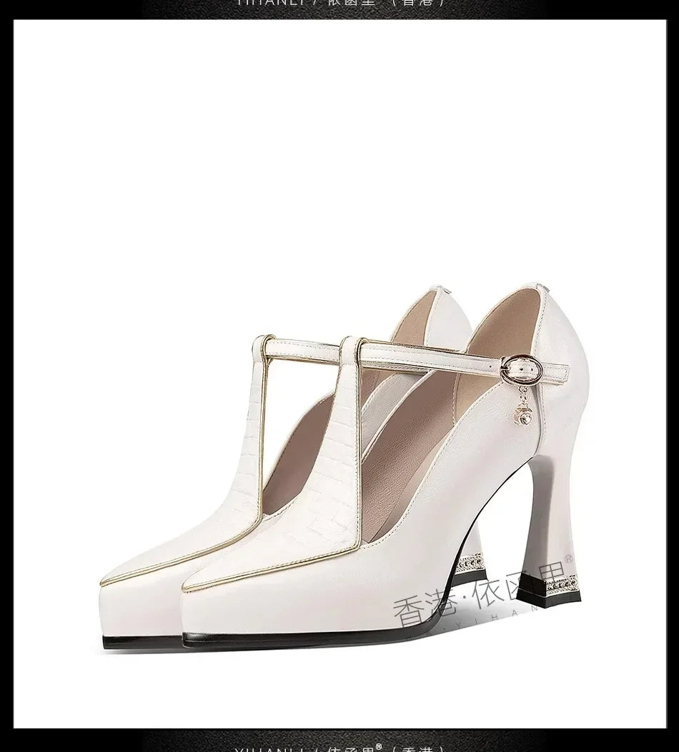 Chic Pointed Toe Platform Heels