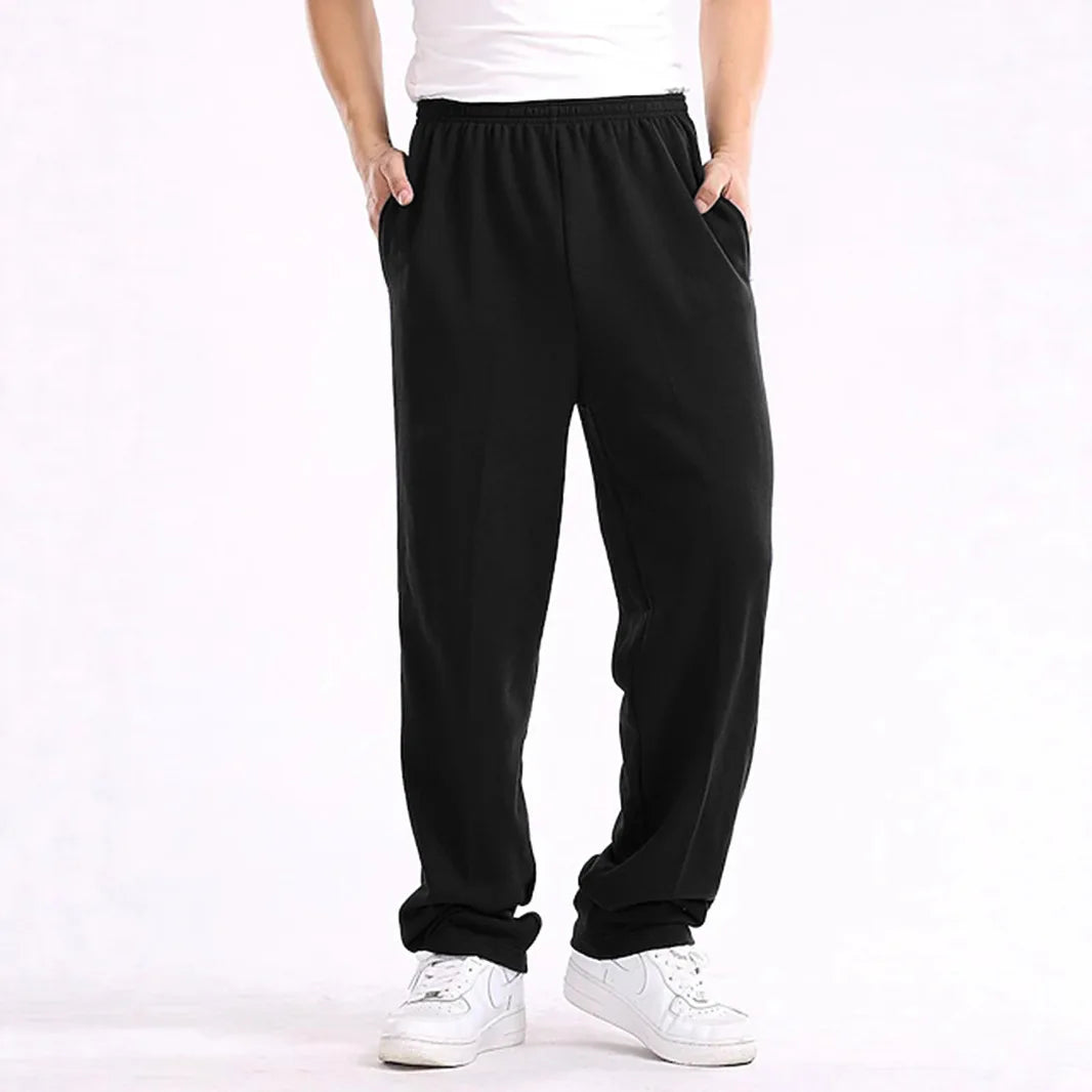 Relaxed Fit Open Hem Jogger I Grey