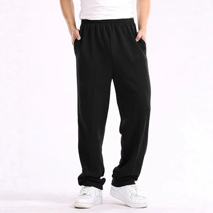 Relaxed Fit Open Hem Jogger I Grey